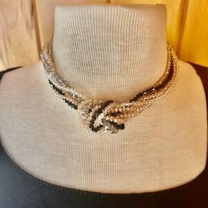 Beautiful Beaded Knot Necklace